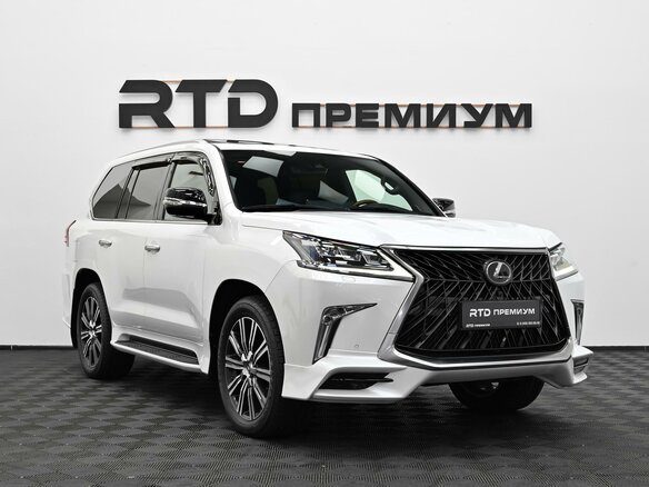 2018 Lexus LX 570 III Рестайлинг 2, белый, 9990000 рублей - вид 2