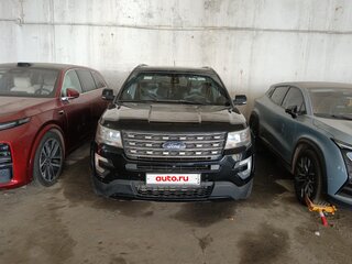 2017 Ford Explorer V Рестайлинг, чёрный, 1818300 рублей, вид 1