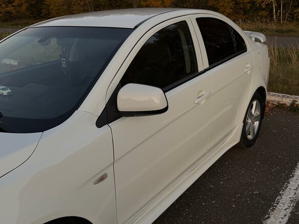 2008 Mitsubishi Lancer X, белый, 770000 рублей - вид 7