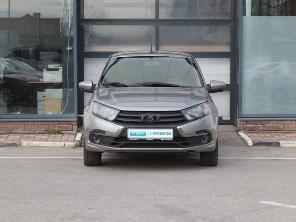 2019 Lada (ВАЗ) Granta I Рестайлинг, серый, 588000 рублей - вид 7