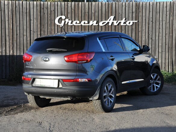 2015 Kia Sportage III Рестайлинг, серый, 1460000 рублей - вид 4