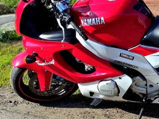 1996 Yamaha YZF600R Thundercat, белый, 250000 рублей, вид 4