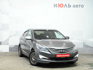 2014 Hyundai Solaris I Рестайлинг, серый, 890000 рублей, вид 3