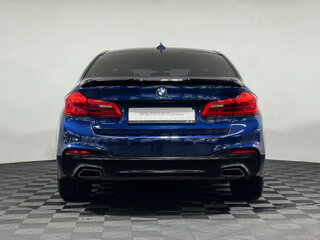 2020 BMW 5 серии 520i VII (G30/G31/G38), синий, 3297000 рублей, вид 4