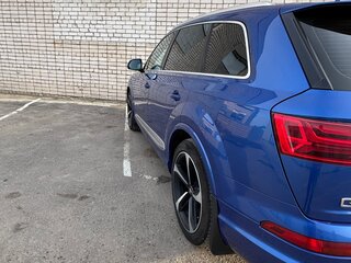 2016 Audi Q7 II (4M), синий, 3750000 рублей, вид 5