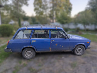 2006 Lada (ВАЗ) 2104, синий, 70000 рублей, вид 3