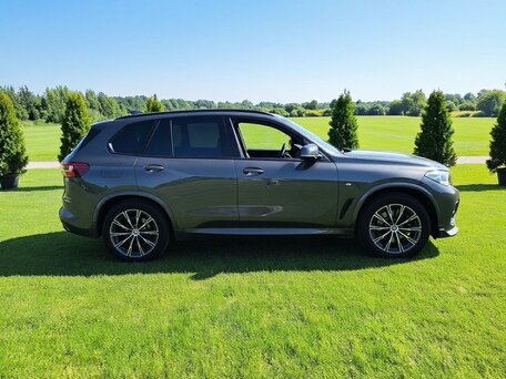 2019 BMW X5 30d IV (G05/G18), серый, 5900000 рублей, вид 4