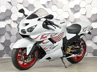 2006 Kawasaki ZX-14R, белый, 745000 рублей, вид 2
