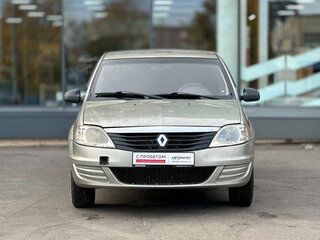 2011 Renault Logan I Рестайлинг, бежевый, 159000 рублей, вид 3