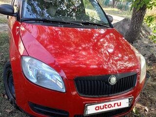 2009 Skoda Fabia II, красный, 420000 рублей, вид 1