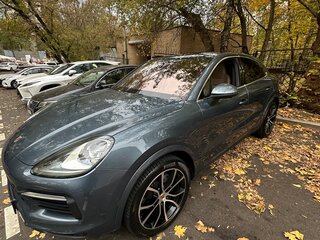 2019 Porsche Cayenne Coupé III, голубой, 7200000 рублей, вид 3