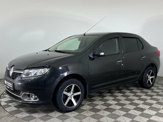 2014 Renault Logan II, чёрный, 690000 рублей, вид 1