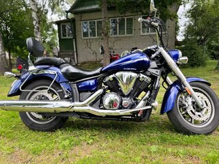 2007 Yamaha XVS1300, синий, 600000 рублей, вид 2
