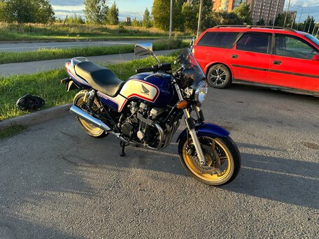 2005 Honda CB 750, голубой, 370000 рублей, вид 2