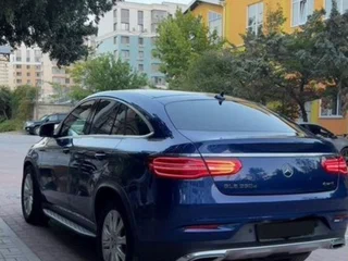 2017 Mercedes-Benz GLE Coupe 350 d I (C292), синий, 3650000 рублей, вид 3
