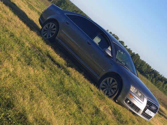 2005 Audi A8 II (D3) Рестайлинг, серый, 1500000 рублей - вид 11