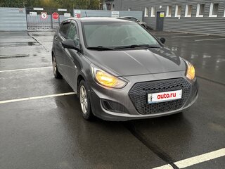 2012 Hyundai Solaris I, чёрный, 625000 рублей, вид 2