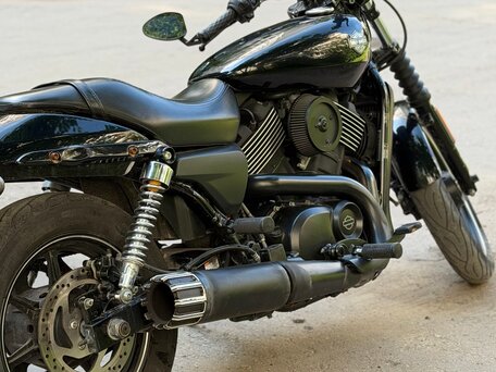 2015 Harley-Davidson Street 750, чёрный, 405000 рублей, вид 2
