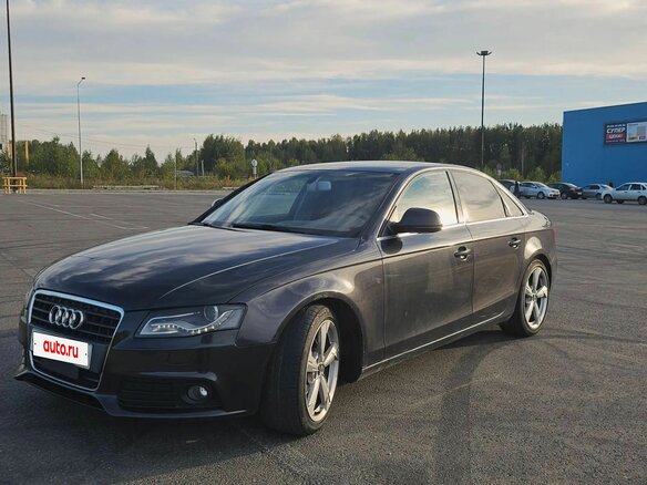 2008 Audi A4 IV (B8), серый, 730000 рублей - вид 1