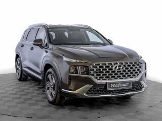2021 Hyundai Santa Fe IV Рестайлинг, коричневый, 3611500 рублей, вид 3