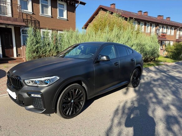 2020 BMW X6 30d III (G06), чёрный - вид 6