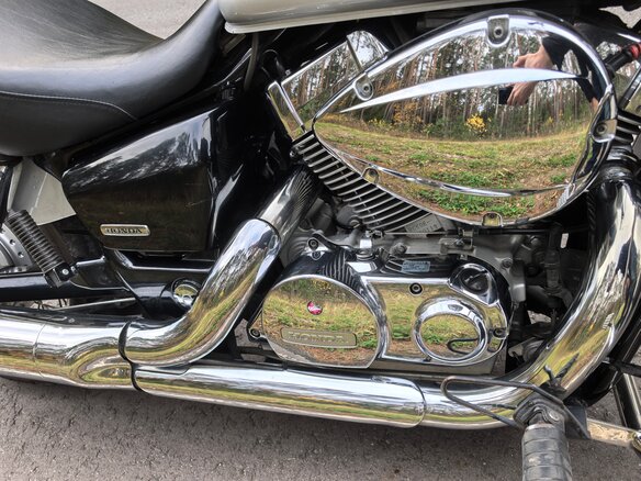 2004 Honda Shadow 750, серый, 473000 рублей - вид 8