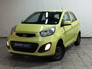 2011 Kia Picanto II, жёлтый, 420000 рублей, вид 1