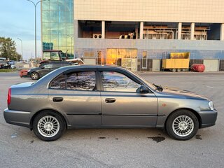 2007 Hyundai Accent ТагАЗ II, серый, 420000 рублей, вид 4