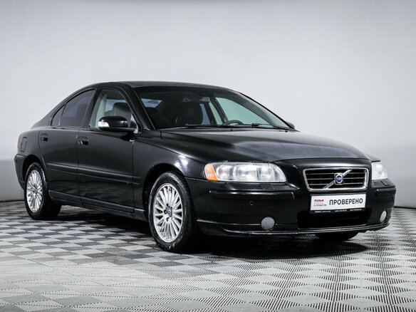 2007 Volvo S60 I Рестайлинг, чёрный, 499000 рублей - вид 2