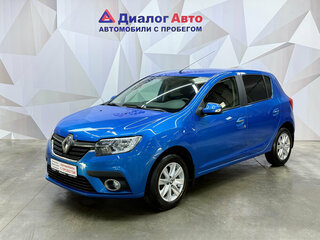 2019 Renault Sandero II Рестайлинг, голубой, 1150000 рублей, вид 1