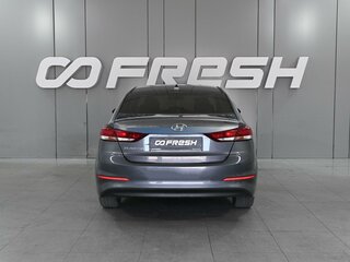 2017 Hyundai Elantra VI (AD), серый, 1619000 рублей, вид 4