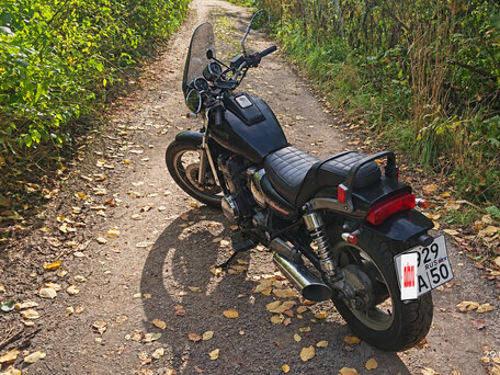 1991 Kawasaki ZL400 Eliminator, чёрный, 210000 рублей, вид 5
