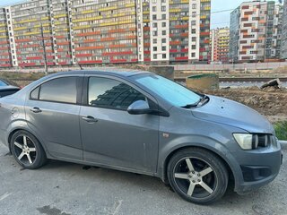 2013 Chevrolet Aveo II, серый, 365000 рублей, вид 3