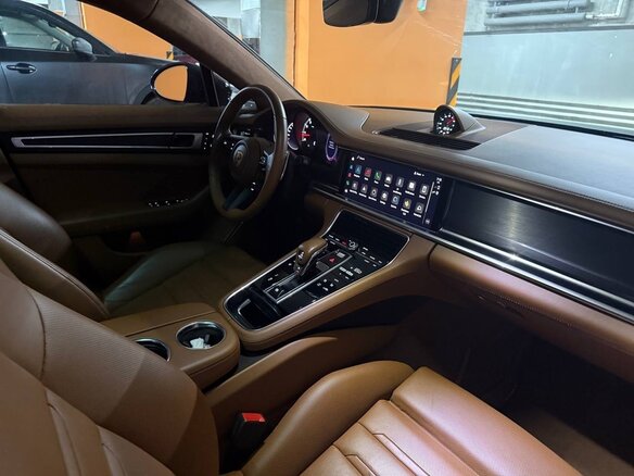 2022 Porsche Panamera 4 Executive II Рестайлинг, чёрный, 11780000 рублей - вид 2