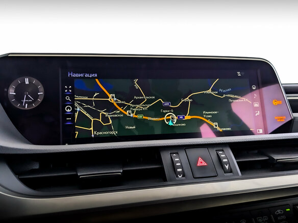 2021 Lexus ES 250 VII, чёрный - вид 26