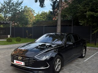 2019 Hyundai Sonata VIII (DN8), чёрный, 1700000 рублей, вид 2