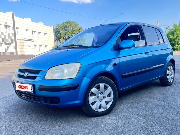 2004 Hyundai Getz I, голубой