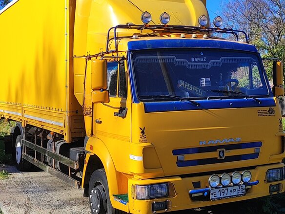 2012 КамАЗ 4308, жёлтый, 2350000 рублей - вид 1