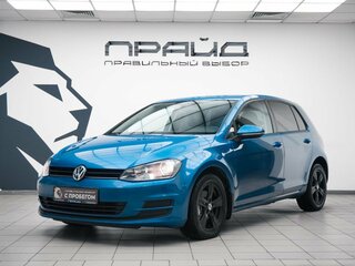 2013 Volkswagen Golf VII, голубой, 1150000 рублей, вид 1