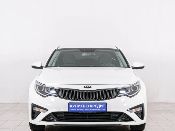 2019 Kia Optima IV Рестайлинг, белый - вид 1