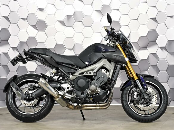 2014 Yamaha MT-09 (FZ-09), фиолетовый, 599000 рублей - вид 2