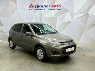 2014 Lada (ВАЗ) Kalina II, коричневый, 370000 рублей, вид 3