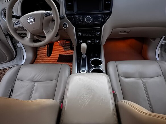 2015 Nissan Pathfinder IV, белый, 1550000 рублей - вид 6