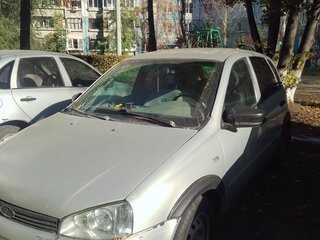 2008 Lada (ВАЗ) Kalina I, серебристый, 90000 рублей, вид 1
