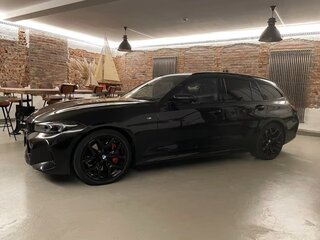 2025 BMW 3 серии 320d xDrive VII (G2x) Рестайлинг 2, чёрный, 7250000 рублей, вид 2
