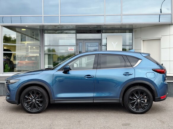 2019 Mazda CX-5 II, голубой, 2400000 рублей - вид 4