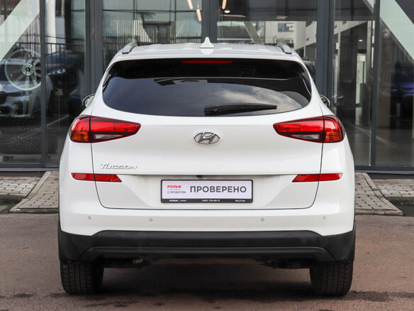2019 Hyundai Tucson III Рестайлинг, белый, 2147000 рублей - вид 4