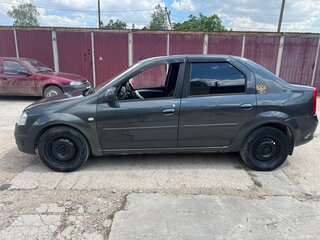 2010 Renault Logan I Рестайлинг, серый, 365000 рублей, вид 3