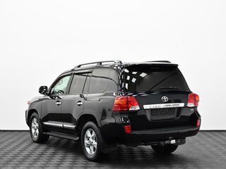 2012 Toyota Land Cruiser 200 Series Рестайлинг 1, чёрный, 3049000 рублей, вид 4