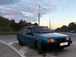 1997 Lada (ВАЗ) 21099, синий, 220000 рублей, вид 4